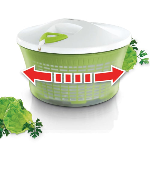 Загрузите изображение в средство просмотра галереи, Leifheit Centrifugă pentru salată „ComfortLine”, verde și alb 23200
