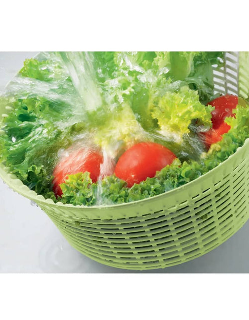 Încărcați imaginea în vizualizatorul Galerie, Leifheit Centrifugă pentru salată „ComfortLine”, verde și alb 23200
