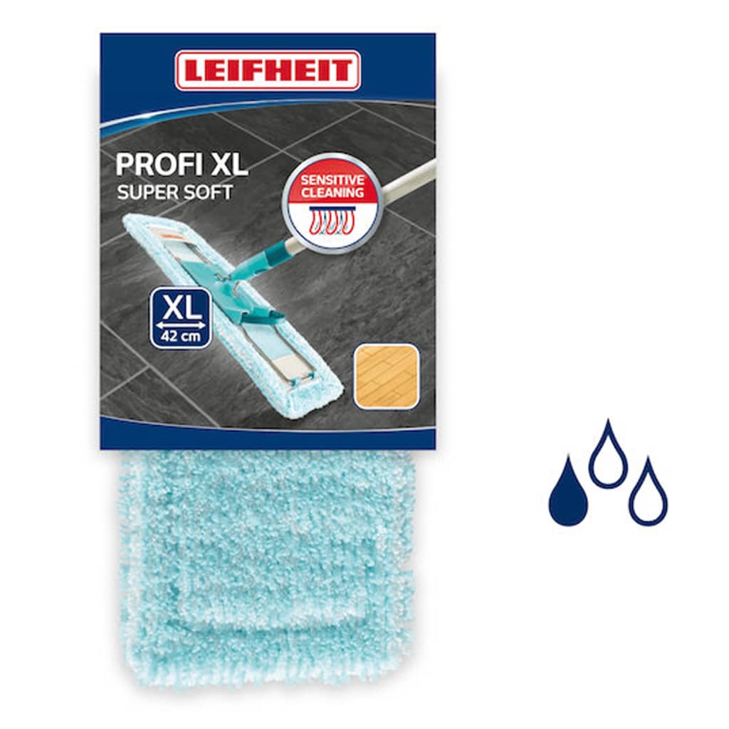 Leifheit Cap de mop „Profi Extra Soft”, albastru 55116 - Lando