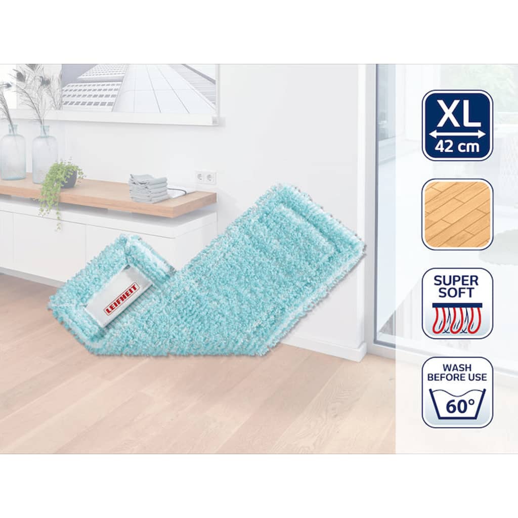 Leifheit Cap de mop „Profi Extra Soft”, albastru 55116 - Lando