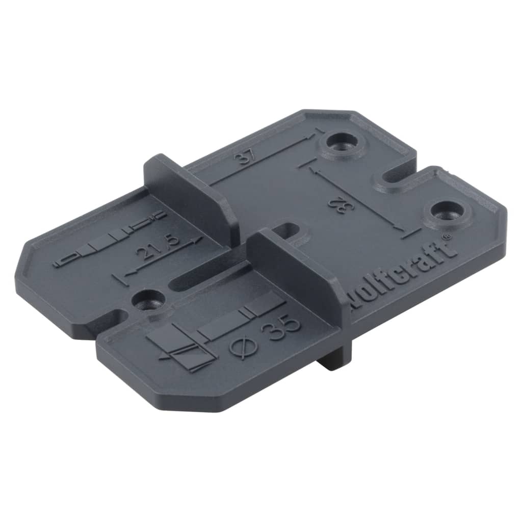 wolfcraft Set 5 bucăți pentru găuri de balamale 35 mm