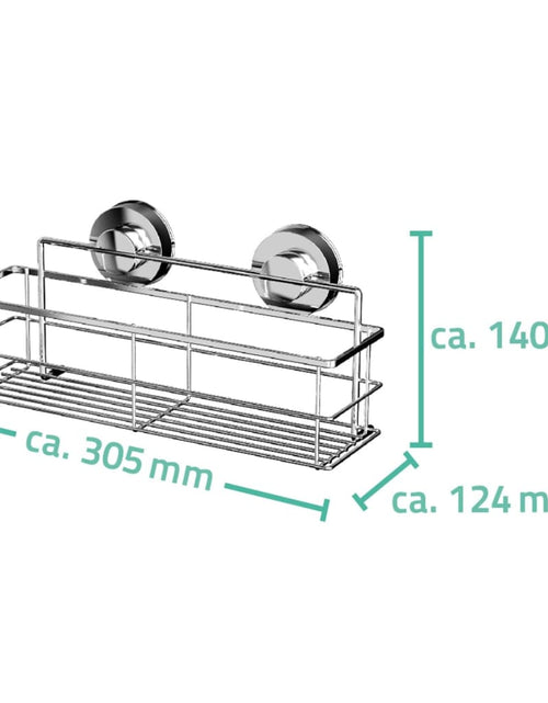 Încărcați imaginea în vizualizatorul Galerie, RIDDER Raft de duș, 30,5x12,4x14 cm, crom, 12010200
