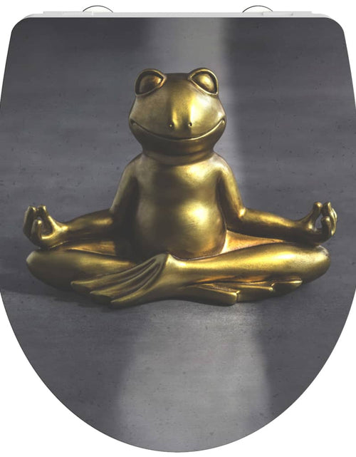 Încărcați imaginea în vizualizatorul Galerie, SCHÜTTE Scaun toaletă Duroplast închidere silențioasă RELAXING FROG
