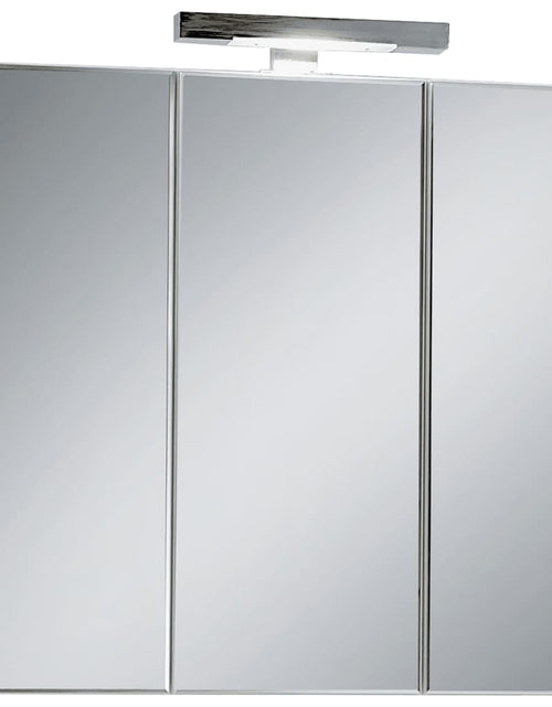 Încărcați imaginea în vizualizatorul Galerie, FMD Dulap de baie cu oglindă, alb, 70x19x67,6 cm
