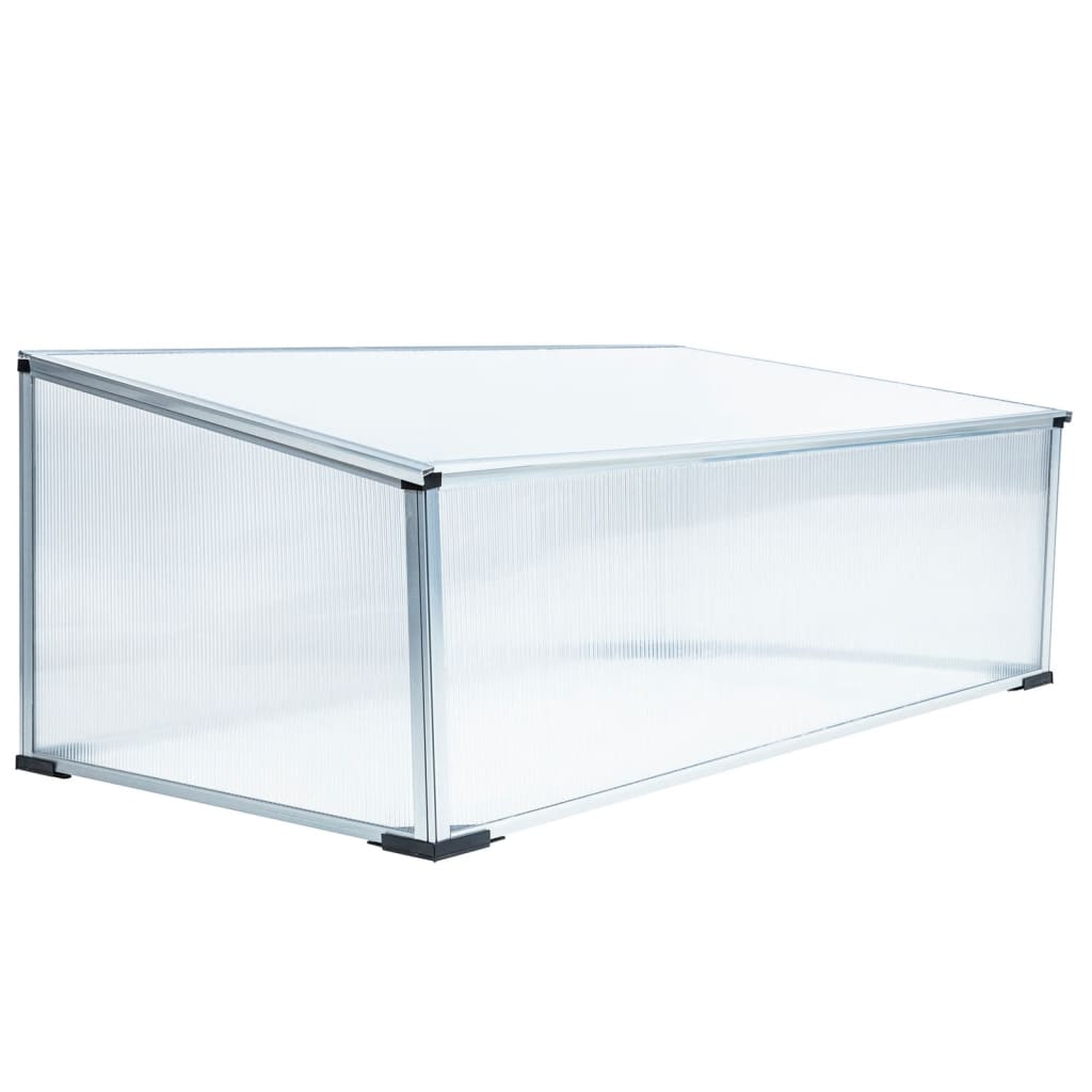 HI Seră, transparent, 100x60x40 cm, aluminiu - Lando