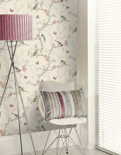 Încărcați imaginea în vizualizatorul Galerie, DUTCH WALLCOVERINGS Tapet „Phoebe”, liliachiu
