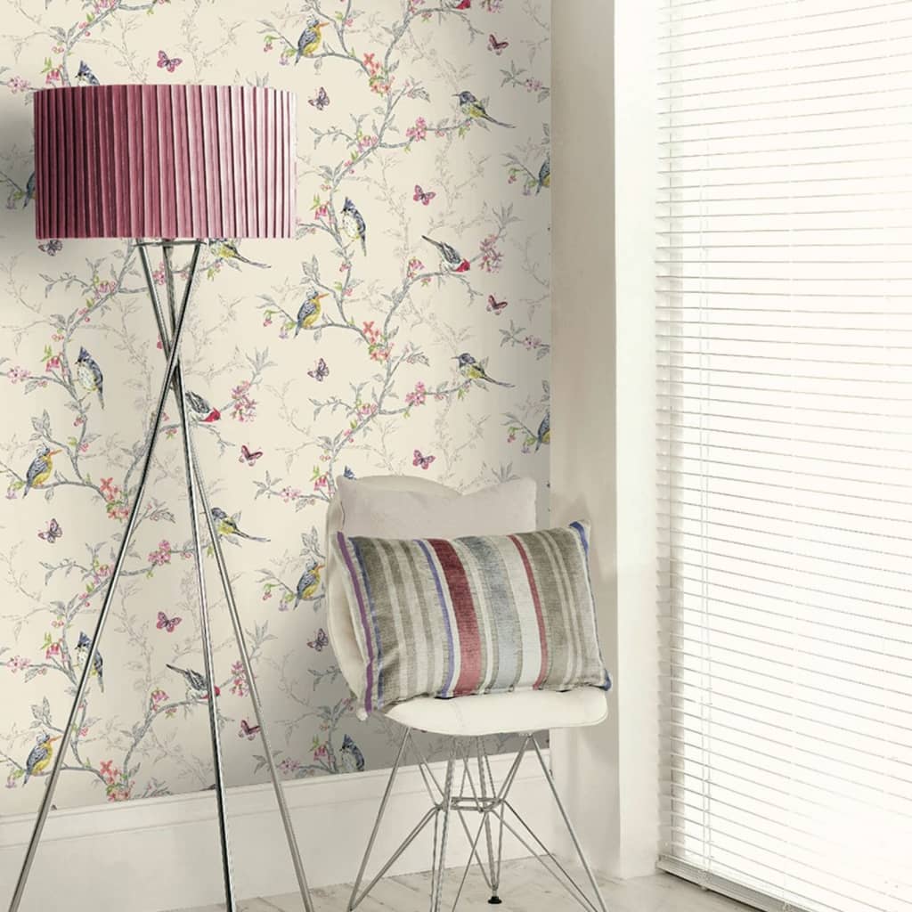 DUTCH WALLCOVERINGS Tapet „Phoebe”, liliachiu