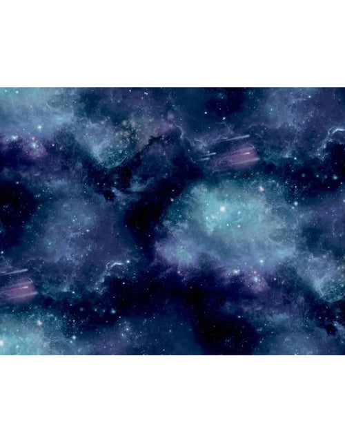 Încărcați imaginea în vizualizatorul Galerie, Noordwand Tapet &quot;Good Vibes Galaxy with Stars&quot;, negru și violet - Lando
