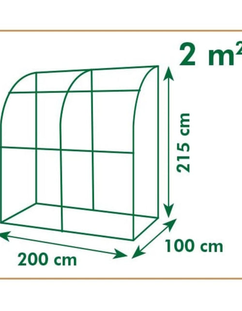 Загрузите изображение в средство просмотра галереи, Nature Seră tunel, 200 x 100 x 215 cm
