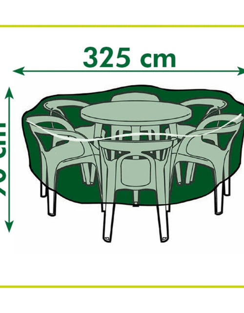 Загрузите изображение в средство просмотра галереи, Nature Husă mobilier de grădină pentru mese rotunde, 325x325x90 cm
