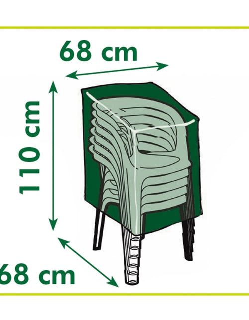 Încărcați imaginea în vizualizatorul Galerie, Nature Husă mobilier de grădină pentru scaune, 110 x 68 x 68 cm
