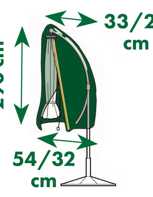 Încărcați imaginea în vizualizatorul Galerie, Nature Husă protecție pentru umbrele de soare înclinate 54/32x290 cm
