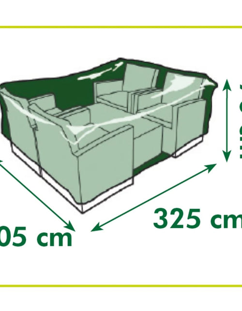 Încărcați imaginea în vizualizatorul Galerie, Nature Husă mobilier de grădină pentru măsuță și scaune 325x205x70 cm

