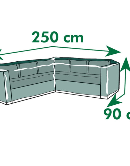 Încărcați imaginea în vizualizatorul Galerie, Nature Husă mobilier de grădină, formă L, 250 x 90 x 90 cm
