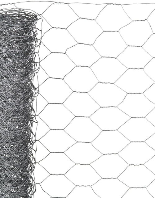 Încărcați imaginea în vizualizatorul Galerie, Nature Plasă din sârmă, 0,5 x 2,5 m, oțel galvanizat, 25 mm, hexagonal
