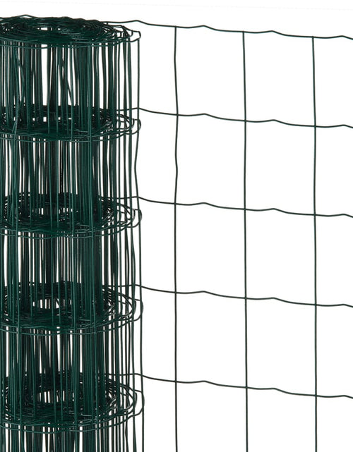 Загрузите изображение в средство просмотра галереи, Nature Plasă din sârmă verde 0,6 x 10 m oțel cu plastic dreptunghiular - Lando
