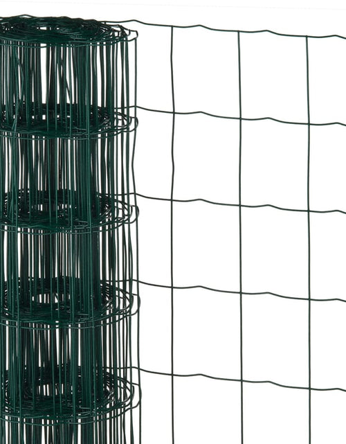 Загрузите изображение в средство просмотра галереи, Nature Plasă din sârmă verde 0,8 x 10 m oțel cu plastic dreptunghiular - Lando

