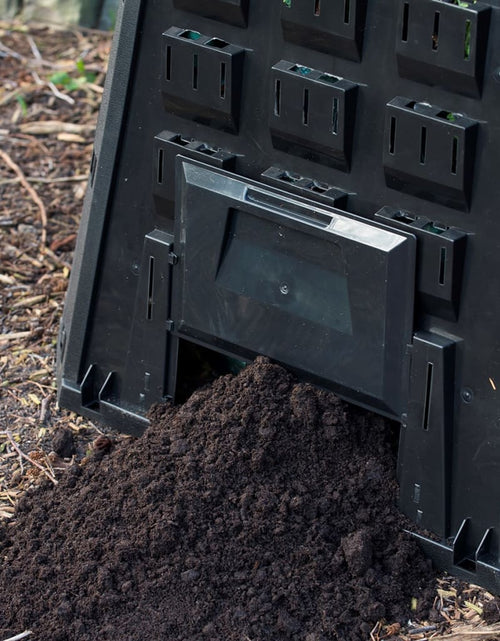 Загрузите изображение в средство просмотра галереи, Nature Pubelă compost negru, 400 L, 6071480
