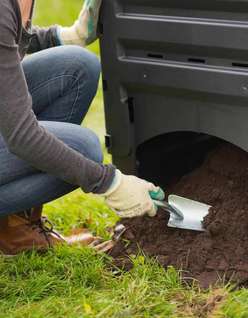 Încărcați imaginea în vizualizatorul Galerie, Nature Pubelă compost, negru, 300 L
