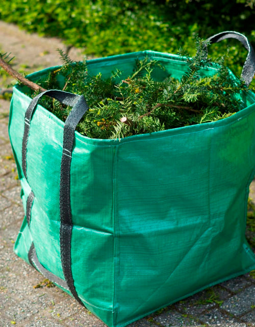 Загрузите изображение в средство просмотра галереи, Nature Sac de deșeuri pentru grădină, verde, 325 L, pătrat, 6072401
