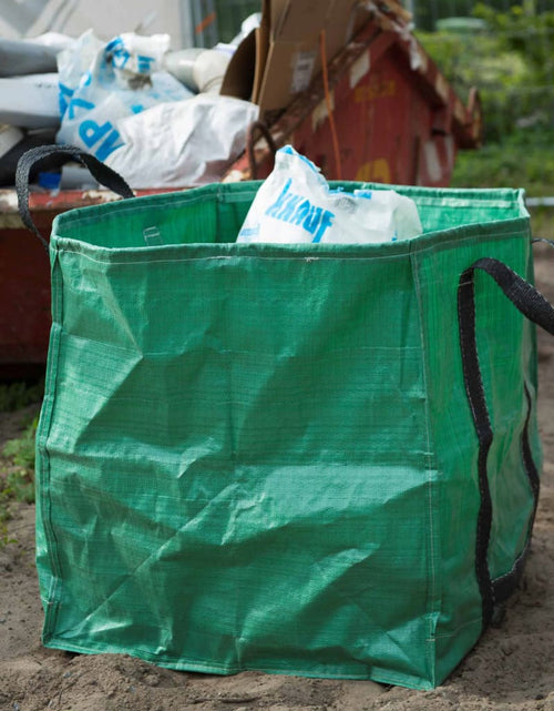 Загрузите изображение в средство просмотра галереи, Nature Sac de deșeuri pentru grădină, verde, 148 L, pătrat
