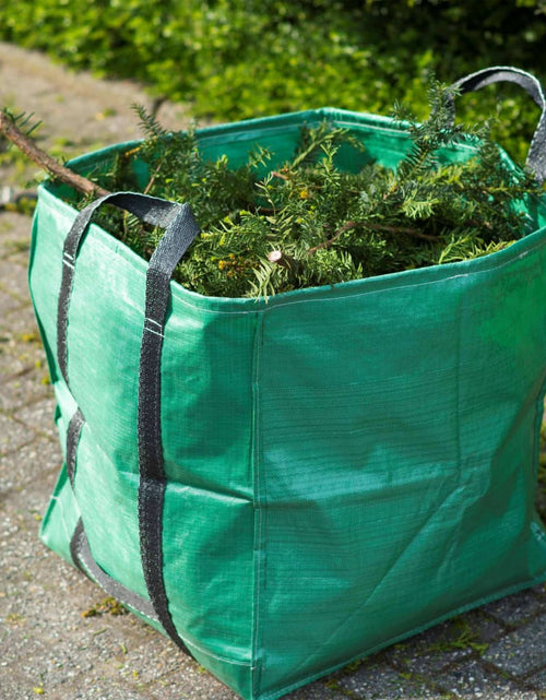 Загрузите изображение в средство просмотра галереи, Nature Sac de deșeuri pentru grădină, verde, 148 L, pătrat
