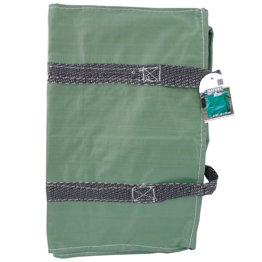 Nature Sac de deșeuri pentru grădină, verde, 252 L, pătrat, 6072405