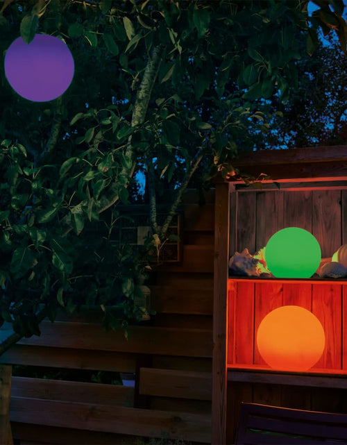 Încărcați imaginea în vizualizatorul Galerie, Ubbink Lampă solară plutitoare multiluminoasă, 20 LED-uri
