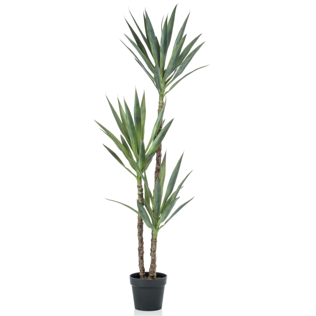 Emerald Yucca artificială în ghiveci, 150 cm