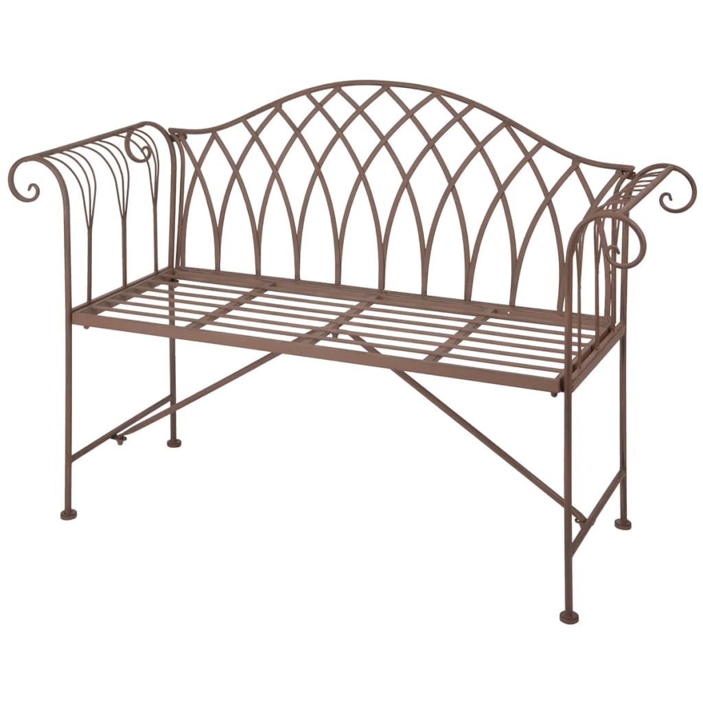 Esschert Design Banc de grădină, metal, stil vechi englezesc, MF009