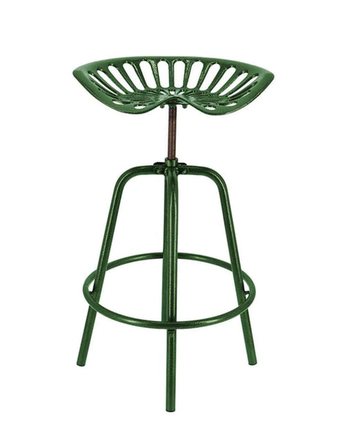 Загрузите изображение в средство просмотра галереи, Esschert Design Scaun de bar tip tractor, verde
