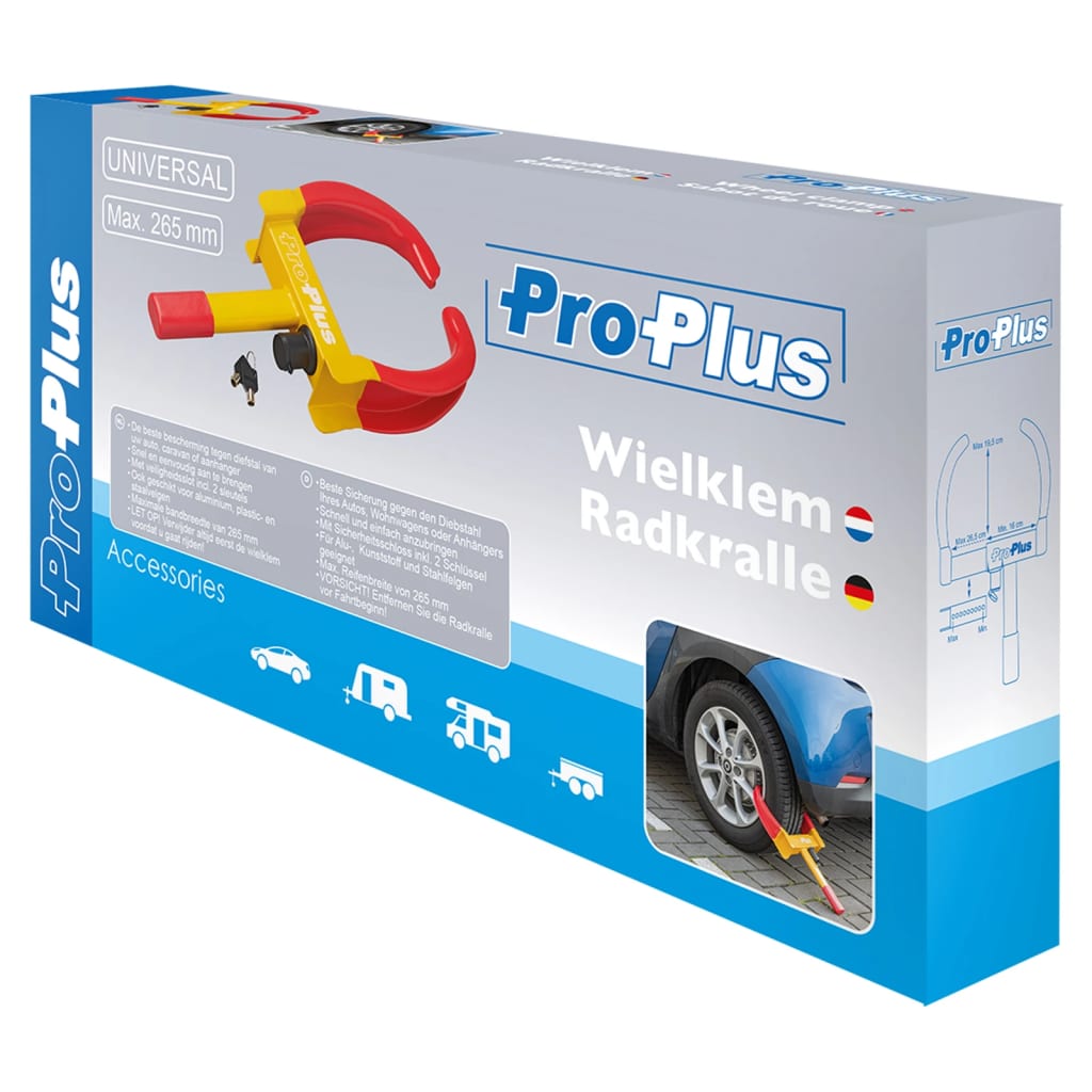 Sistem blocaj roată universal ProPlus 341341