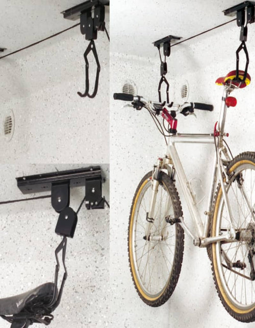 Încărcați imaginea în vizualizatorul Galerie, Elevator pentru bicicletă ProPlus 730915 cu montare pe tavan
