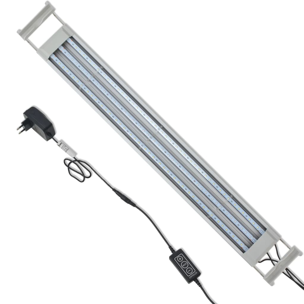 Lampă LED de acvariu, aluminiu, 50-60 cm, IP67