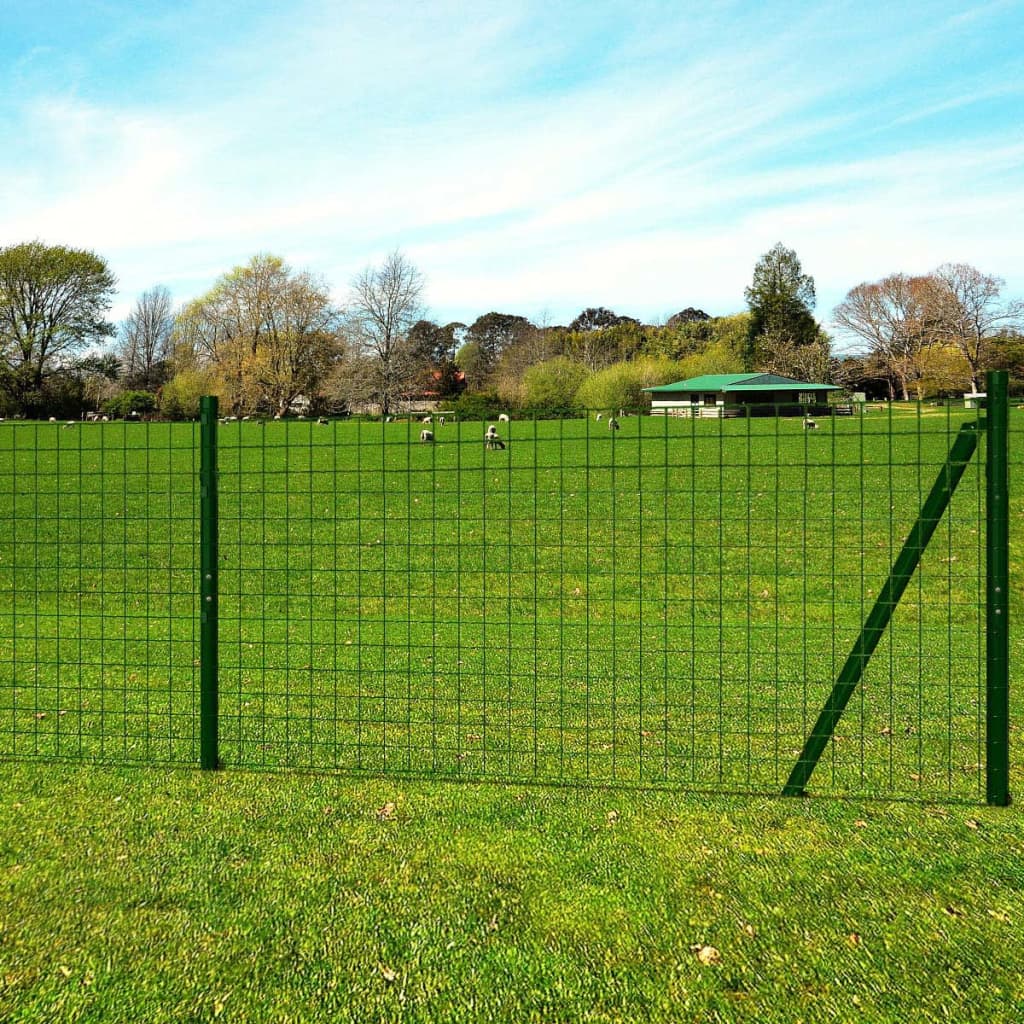 Euro gard, verde, 10 x 1,7 m, oțel