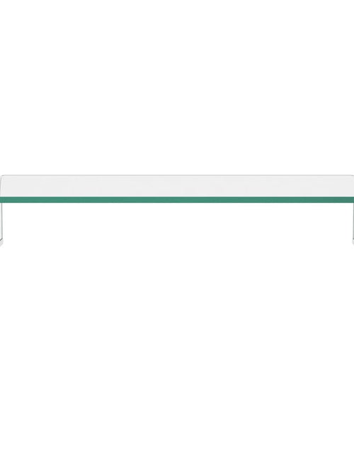 Загрузите изображение в средство просмотра галереи, Stand TV/Suport monitor, sticlă transparentă 70x30x13 cm
