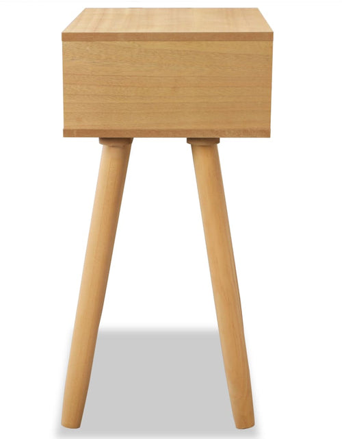 Загрузите изображение в средство просмотра галереи, Noptiere din lemn masiv de pin 2 buc, 40 x 30 x 61 cm, maro
