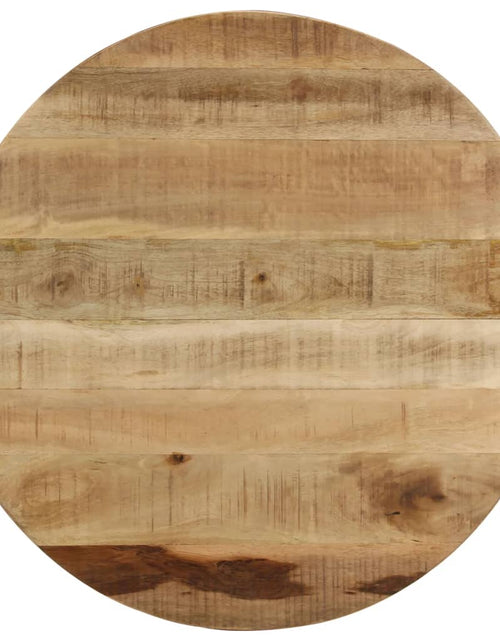 Загрузите изображение в средство просмотра галереи, Măsuță de cafea din lemn masiv de mango nefinisat, 65 x 32 cm
