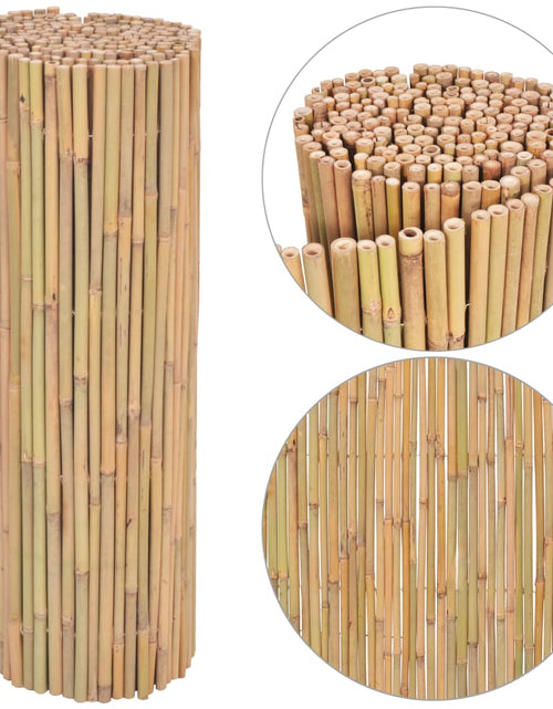 Încărcați imaginea în vizualizatorul Galerie, Gard din bambus, 300 x 100 cm
