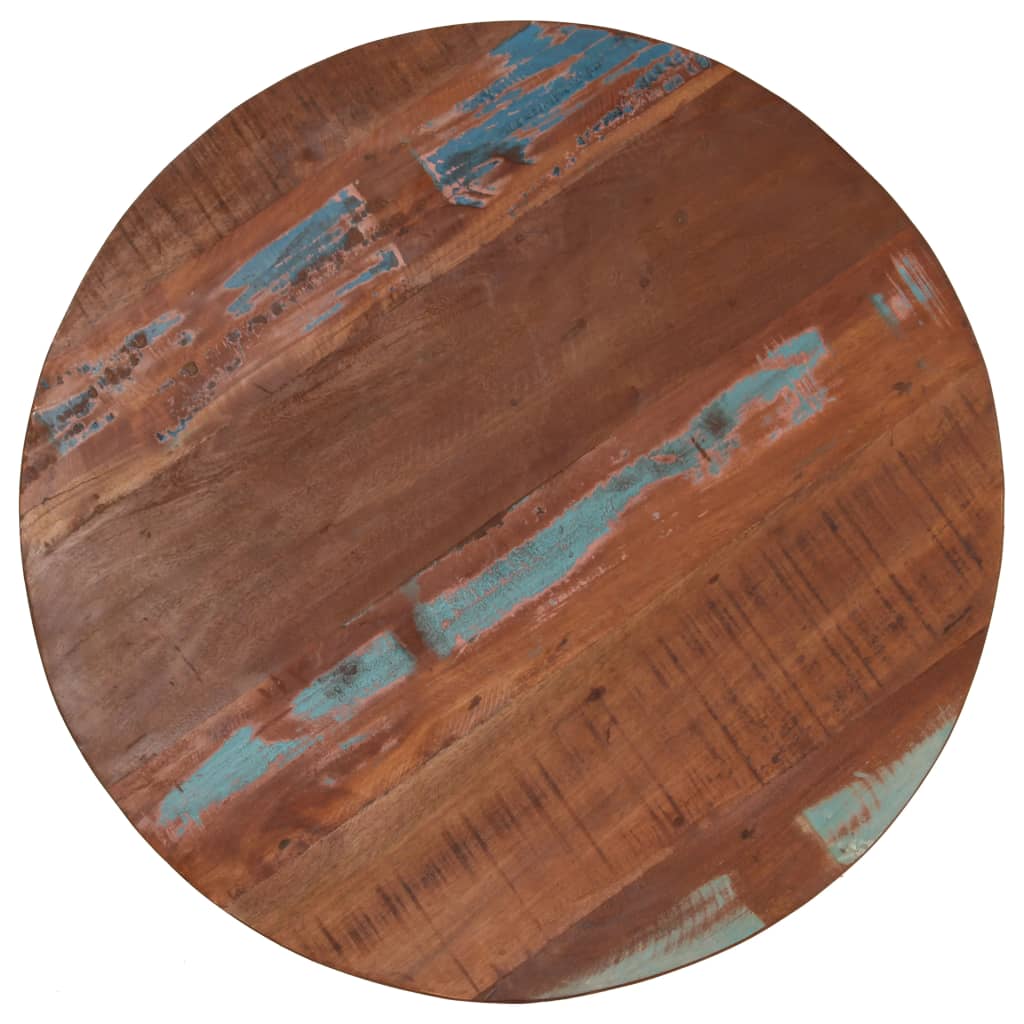 Masă de bar, 75 x (76-110) cm, lemn masiv reciclat