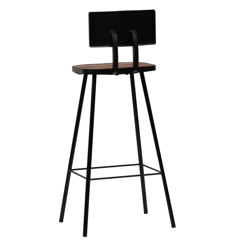 Set mobilier de bar, 3 piese, lemn masiv reciclat