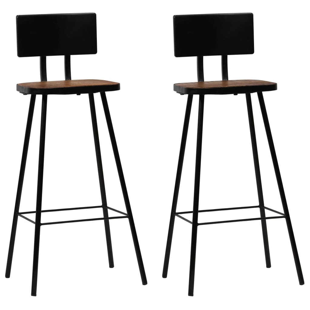 Set mobilier de bar, 3 piese, lemn masiv reciclat