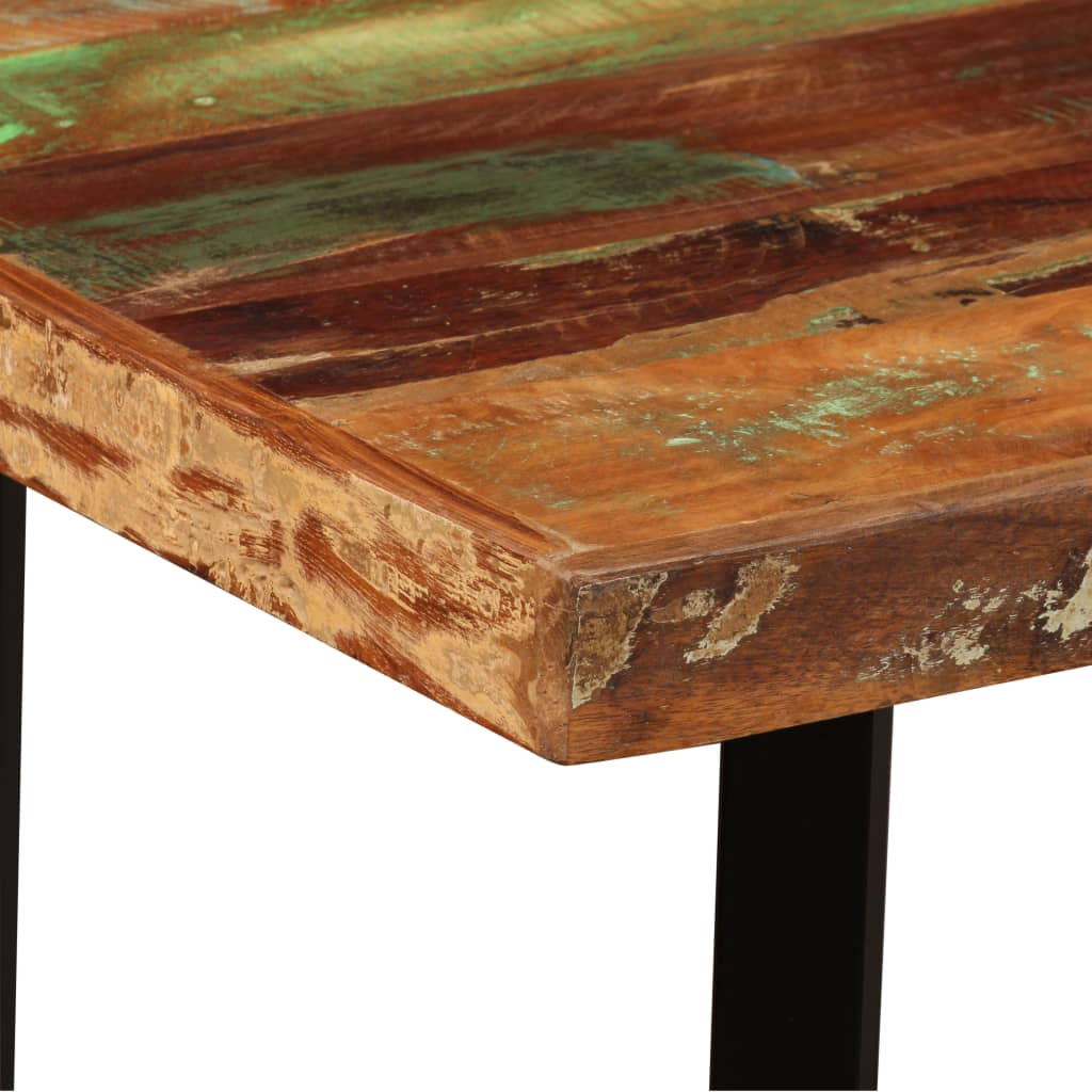 Masă de bar, 120 x 60 x 107 cm, lemn masiv reciclat