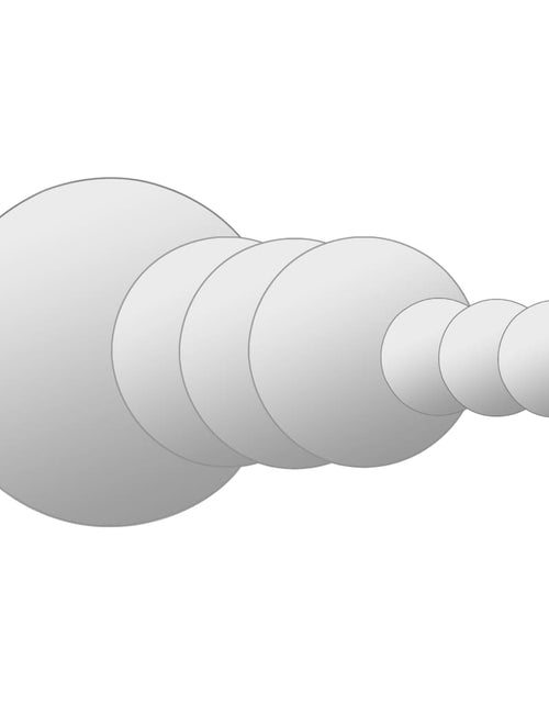 Загрузите изображение в средство просмотра галереи, Set oglindă de perete, 7 piese, sticlă, rotundă
