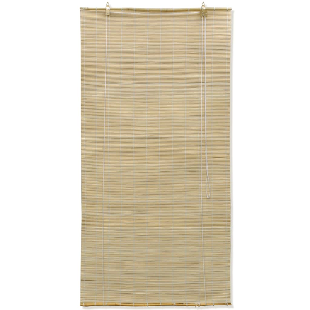 Jaluzea tip rulou, natural, 100x220 cm, bambus