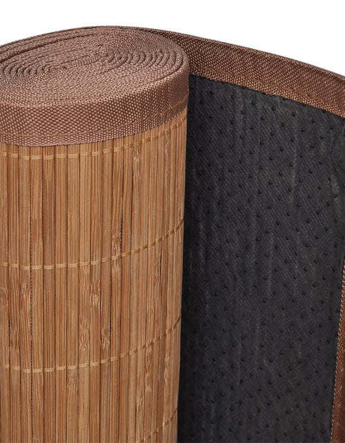 Încărcați imaginea în vizualizatorul Galerie, Covor din bambus, 160 x 230 cm, maro
