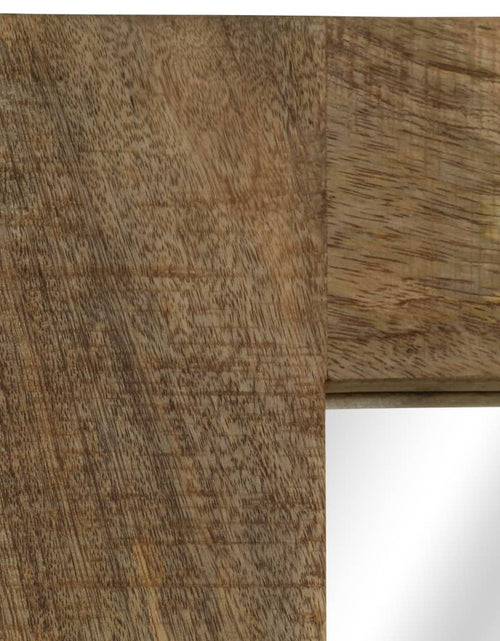 Încărcați imaginea în vizualizatorul Galerie, Oglindă, lemn masiv de mango, 50 x 110 cm

