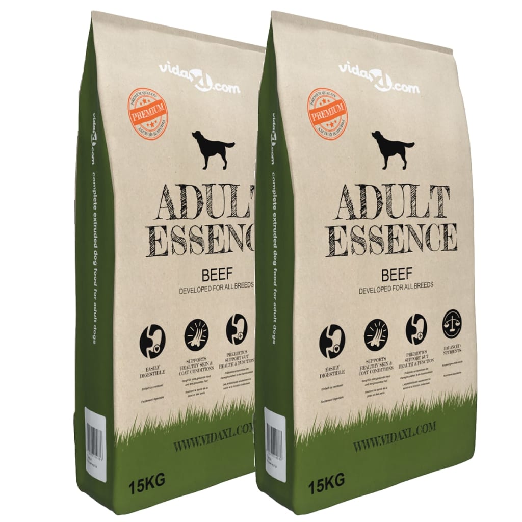 Hrană uscată pentru câini Adult Essence Beef 2 buc. 30 kg