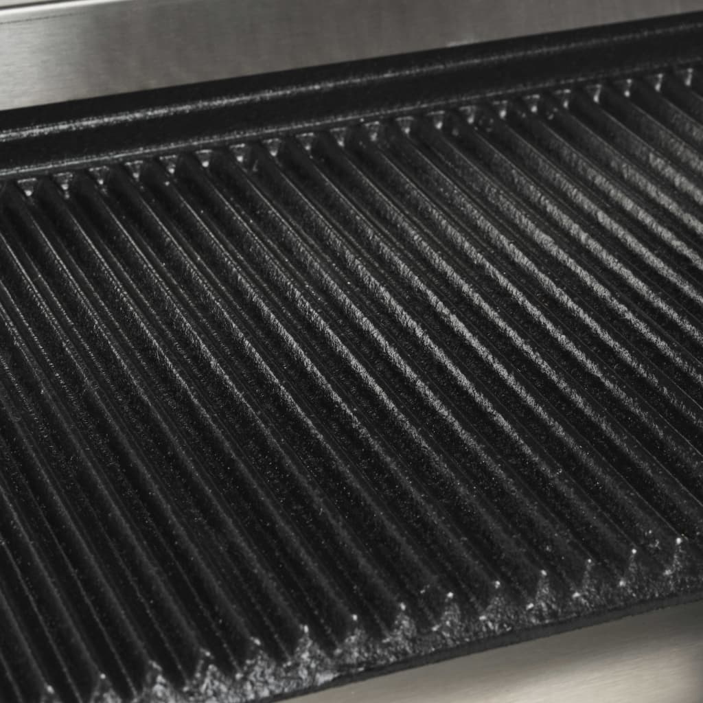 Grill Panini cu striații, 43x30,5x20 cm, 2200 W