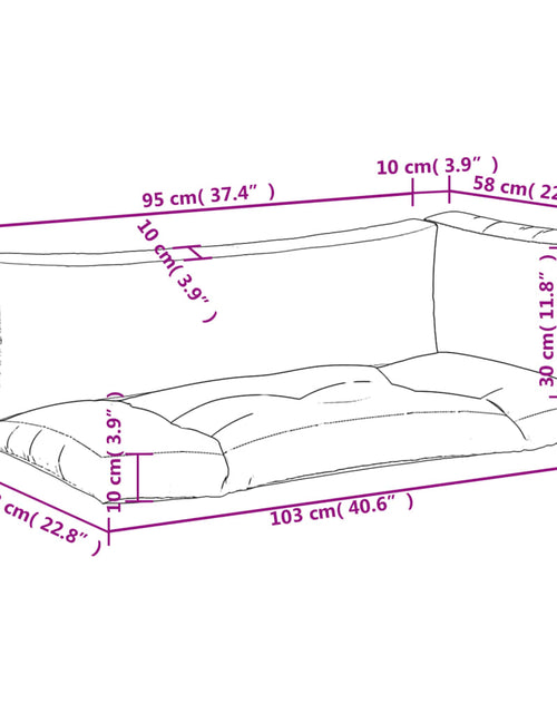 Загрузите изображение в средство просмотра галереи, Perne de paleți, 3 buc. roșu, material textil
